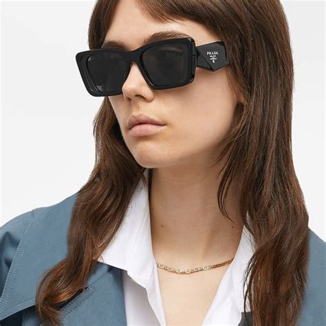 prada 08ys black|Prada Symbole Butterfly Women's Sunglasses, PR 08YS .